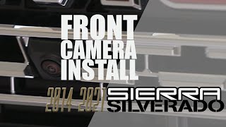 How To Install Front Camera | 2014  2021 Chevy Silverado and GMC Sierra