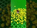 Relaxing 3D ball & cube animation 🎯#shorts #relaxing #3d #animation #blender #loop
