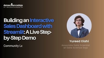 Een interactief verkoopdashboard bouwen met Streamlit: een live demo met stapsgewijze instructies...