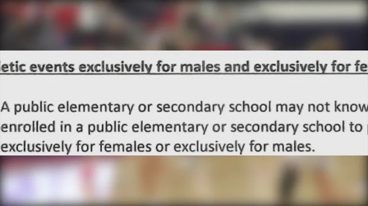 Transgender Athlete Bill