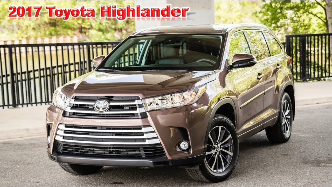 [Latest News] 2017 Toyota Highlander - YouTube