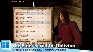 Winlator 6.1 | THE ELDER SCROLL IV: OBLIVION | Snapdragon 680