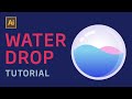 Tutorial Desain Water Drop Illustration Adobe Illustrator Indonesia