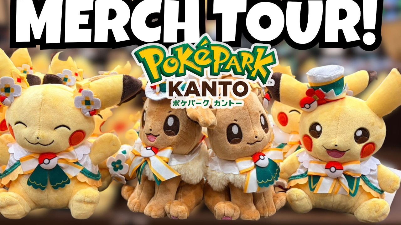 Посещение сувенирного магазина PokePark Kanto! (Полный обзор!)