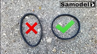 How to choose a belt on a scooter