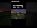 He also carries a rpg?! 🥀😭 #nobatidao   #minecraft   #viral   #funny  #skit #lorax