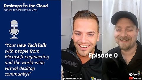 Episode 0: Intro and welcome teaser by Christiaan and Dean