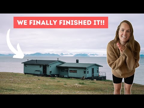Our biggest CABIN PROJECT this year | Does this mean our SVALBARD cabin is officially FINISHED?