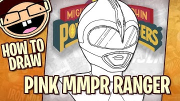 How to Draw PINK RANGER / KIMBERLY (Mighty Morphin Power Rangers) | Narrated Step-by-Step Tutorial