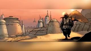 Obi Wan Kenobi’s Exile on Tatooine Comic book (some stuff edited in by me)