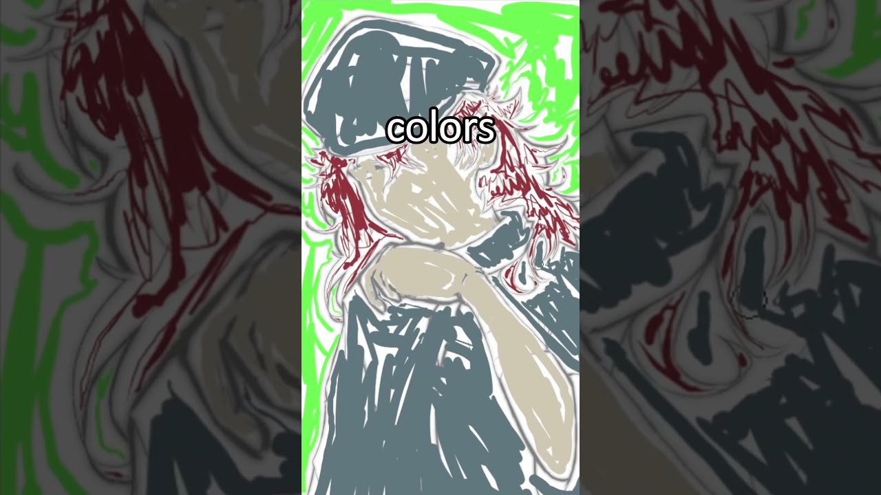 How To Fill Color In The Lazy Way Krita Animeart Art Drawing Tutorial
