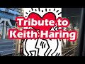 Tribute to Keith Haring: Fun with a Gelli Plate
