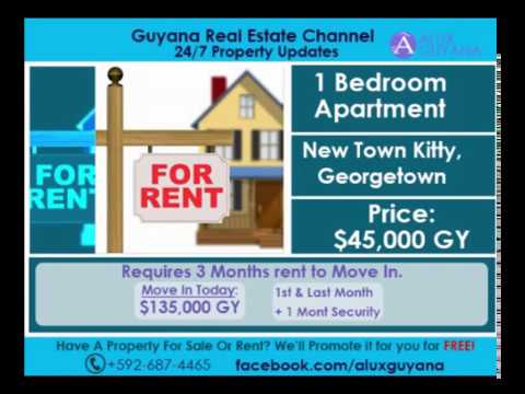 rent guyana apartment georgetown