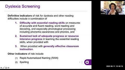 Stollar - Dyslexia Screening and the Use of Acadience Reading K-6