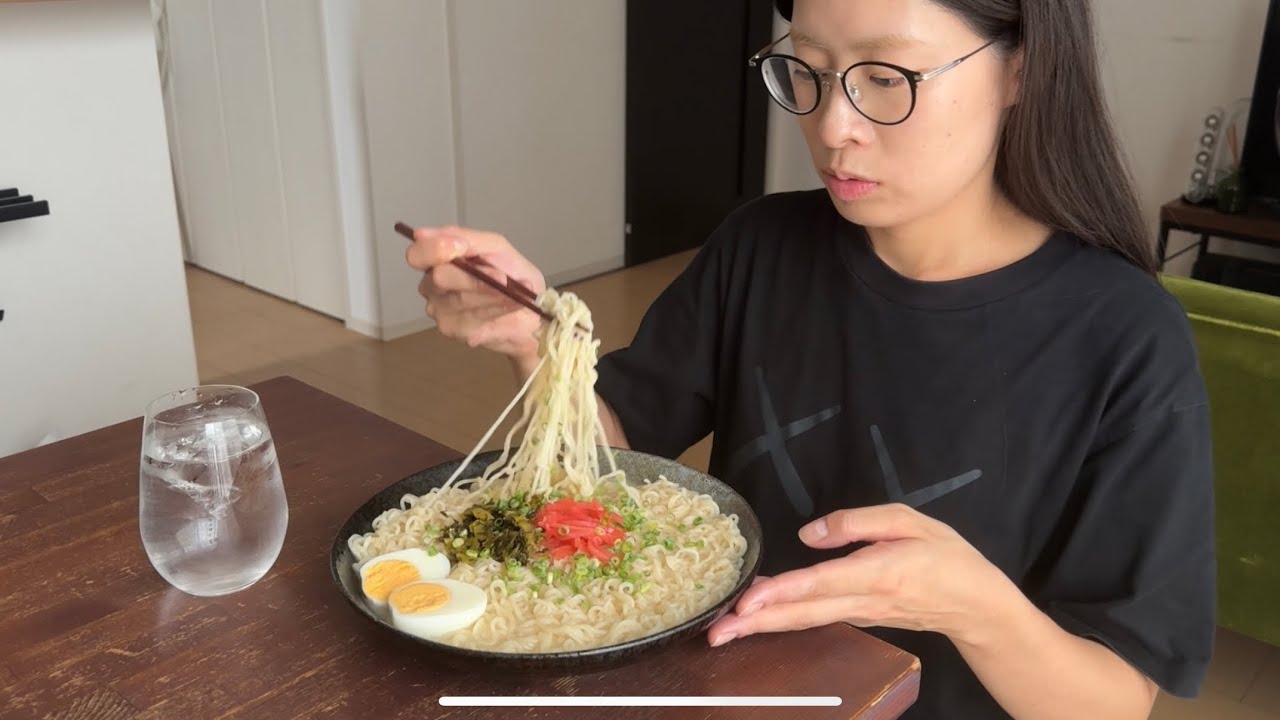ASMR うまかっちゃん🍜【咀嚼音/Mukbang/Eating Sounds】