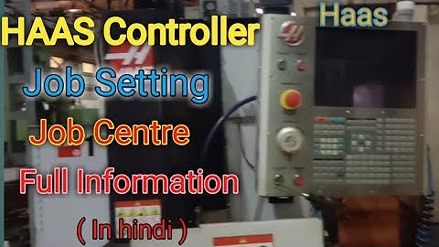 VMC मशीन HASS कंट्रोलर ऑफसेट कैसे सेट करते हैं / प्रोग्राम कैसे छोड़ते हैं/फुल इनफार्मेशन @Diptechno