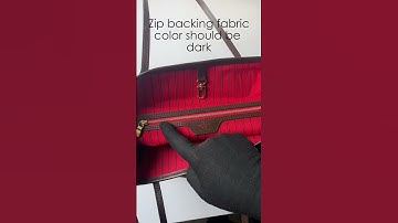 How to Sport a Fake LV Neverfull? #luxury #louisvuitton #authentication