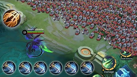 500% Argus Attack Speed vs 1,000 minions (no cooldown inspire)