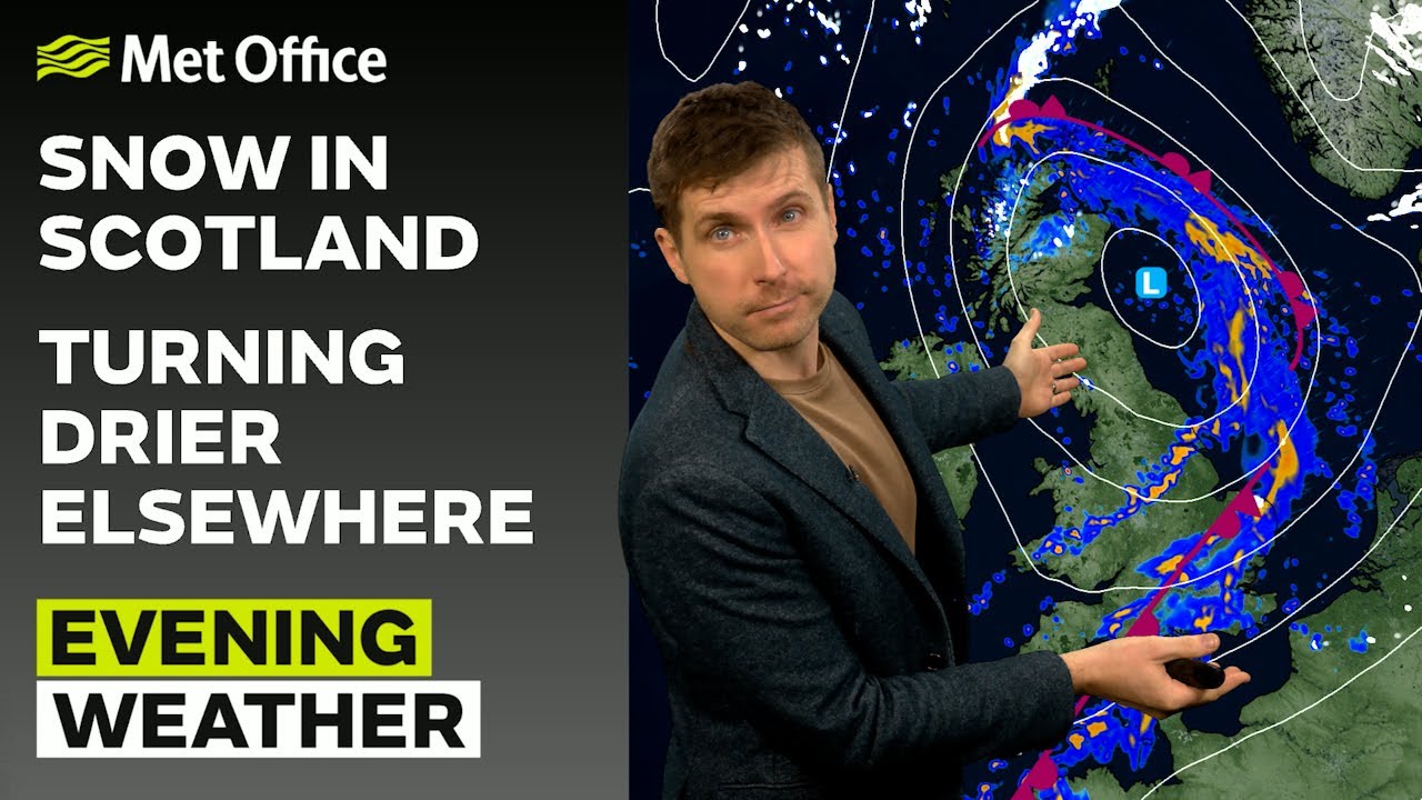 06.01.2026 - Морозная ночь - Вечерний прогноз погоды в Великобритании – Метеорологическая служба ...