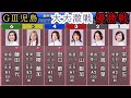 【GⅢ児島優勝戦】大大激戦①宇野②平高③平山④田口⑤冨樫⑥藤田