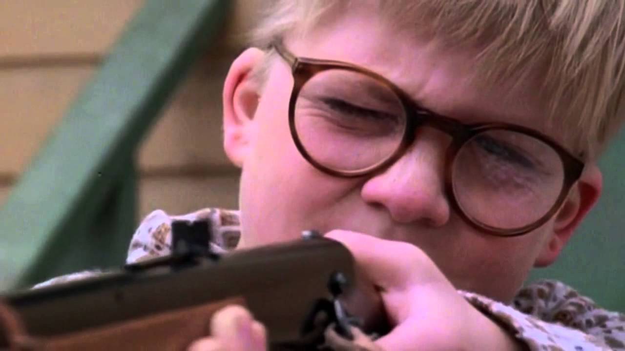 A Christmas Story "Ralphie Shoots His Eye Out" (HD) YouTube