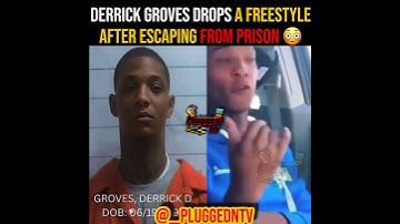 Run #derrickgroves but my money on lethun now he tryna get a deal #prison #escape #artist #rap