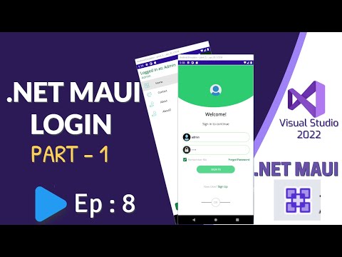 .NET MAUI Login - Part 1  | Ep:8