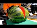 Fruit cutting! fresh fruit juice | watermelon, pineapple, tangerine - Korean food