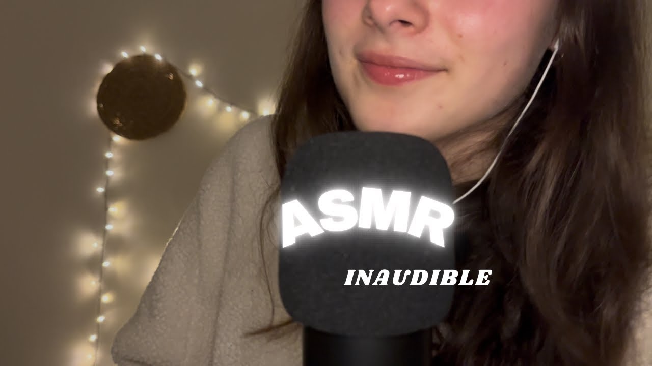 ASMR | Inaudible très proche du micro✨ | Relaxation intense & déconnexion immédiate