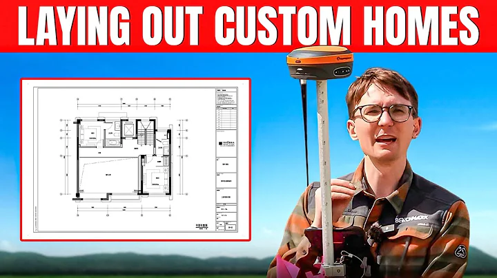 How to Lay Out Building Plans in the Field Using RTK GPS/GNSS (Construction and Land Surveying)