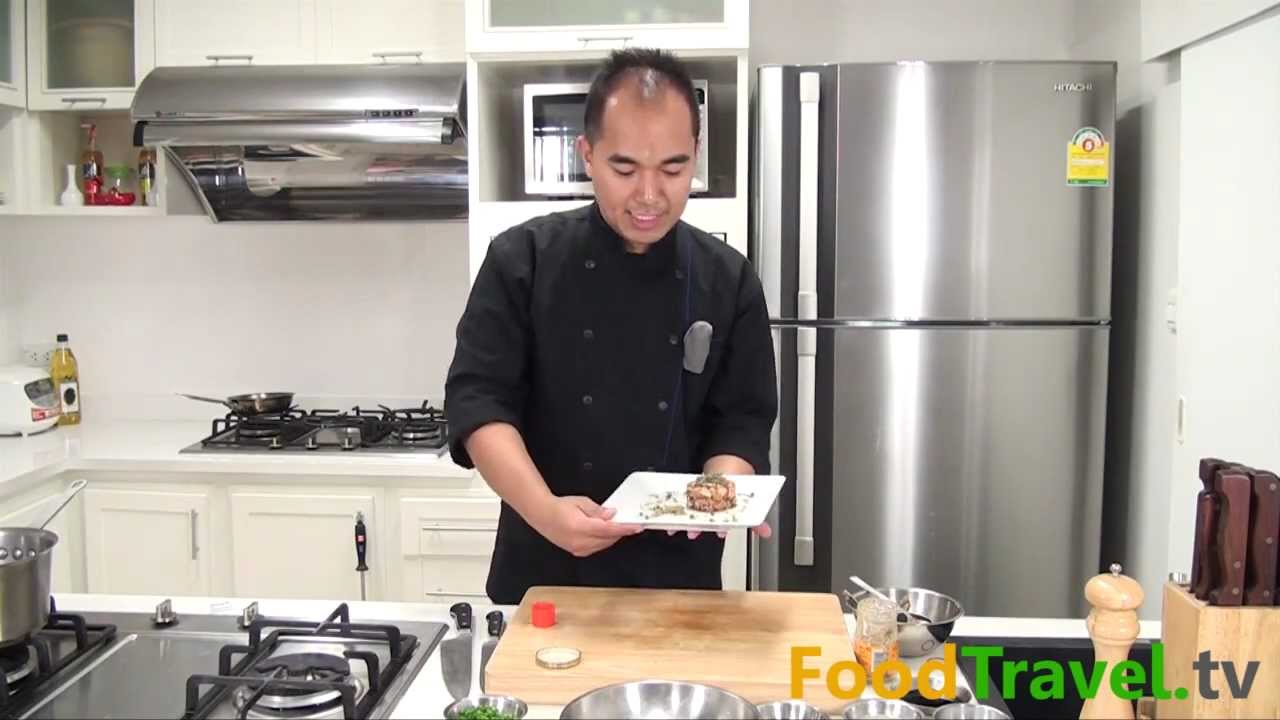 แซลมอนทาร์ทาร์แบบเอเชีย Asian Salmon Tartar