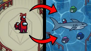 NEW Among Us SHARK ROLE?! (Mod)