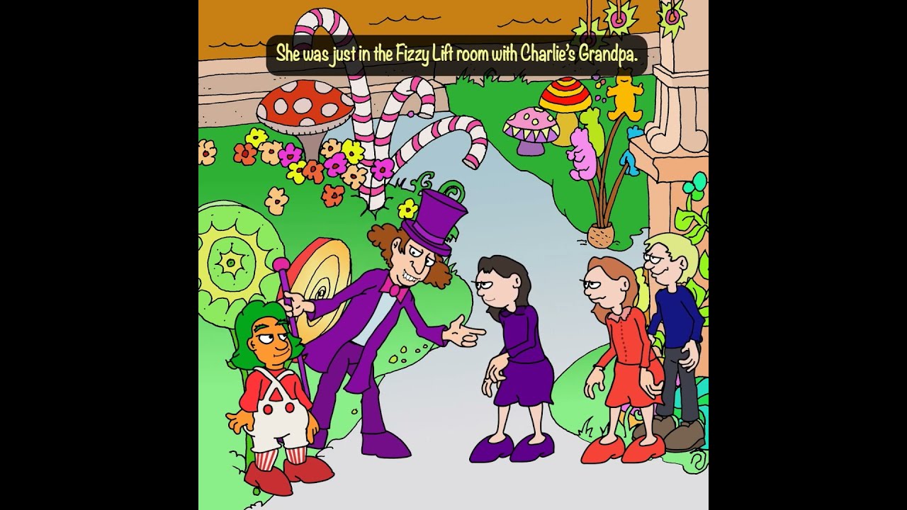 Violet Beauregard From Willy Wonka In The Orignal Take Where She Didn T Quite Turn Into A Blueberry