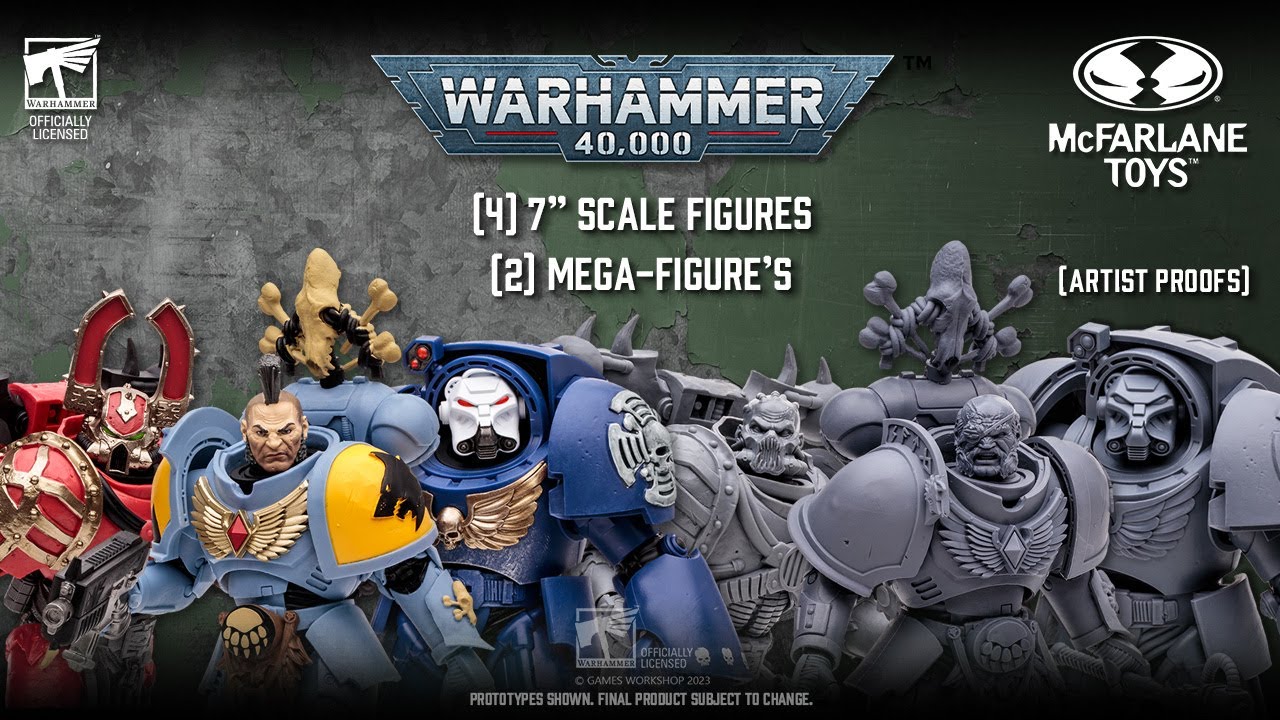 McFarlane - Warhammer 40,000 7 Figures Wave 5 - Chaos Space Marine