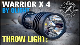 Olight Warrior X 4  2600 lm Long Range Thrower