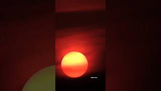 Sun versus moon time lapse video