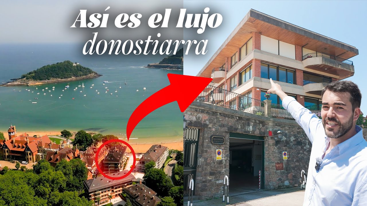 ¿Cómo es un PISO de 3,4 Millones en una de las CALLES más caras del PAÍS? | Areizaga Donosti