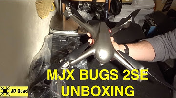 MJX Bugs 2 SE 5G GPS Quadcopter Drone Unboxing Video