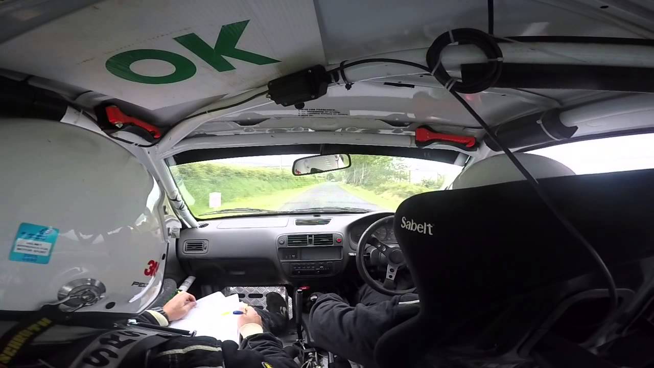 Donegal International Rally 2015 Friday Stage 4 Trentagh Stephen Campbell / Billy Fanneran
