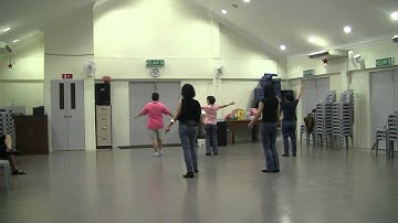 SNOWFLAKE line dance by Simon Ward, Australia (Nov 10).MTS