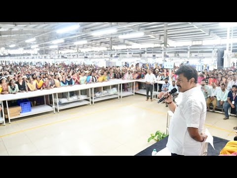 shikaripura news | ಶಿಕಾರಿಪುರ ಶಾಹಿ ಗಾರ್ಮೆಂಟ್ಸ್ ನೌಕರರಿಗೆ MP ಬಿವೈಆರ್ ನೀಡಿದ ಭರವಸೆಯೇನು?