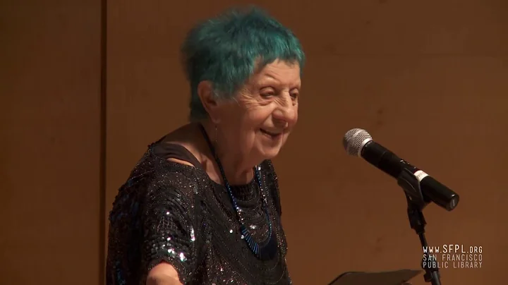 ruth weiss at the San Francisco Public Library