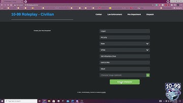 10-99 Roleplay CAD/MDT Tutorial