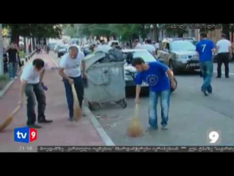 ახალი 9 | მხარდამჭერთა კოლონა | 10.06.12