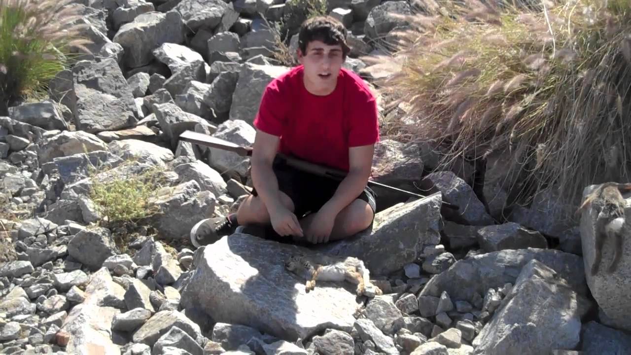 Pellet Gun Rabbit Hunting 2 YouTube