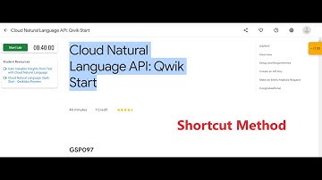 Cloud Natural Language API:Qwik Start | #30daysofgooglecloud | Shortcut Method Track 2 Skill Badge 2
