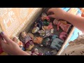 Окрашивание ваты для ватной игрушки  Мастеркласс от Тимофеевой Марины