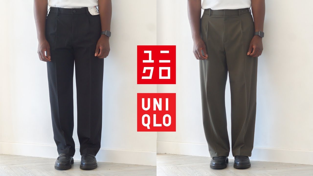 Uniqlo Wide Leg Trousers - Men's vs Women's 