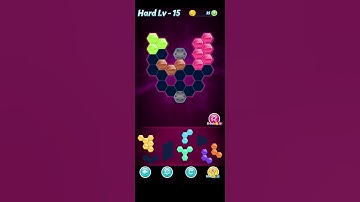 Block! Hexa Puzzle~Amateur block 7 to 8 levels-level 15