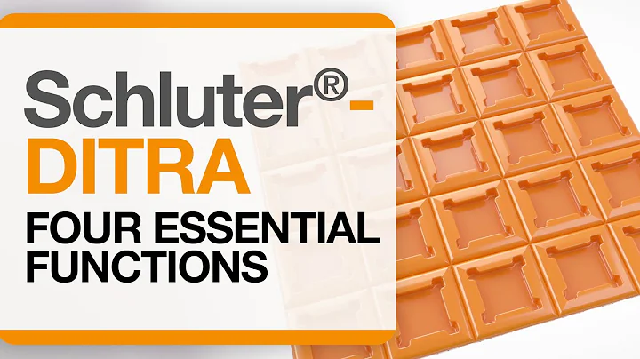 Schluter-DITRA: Four Essential Functions
